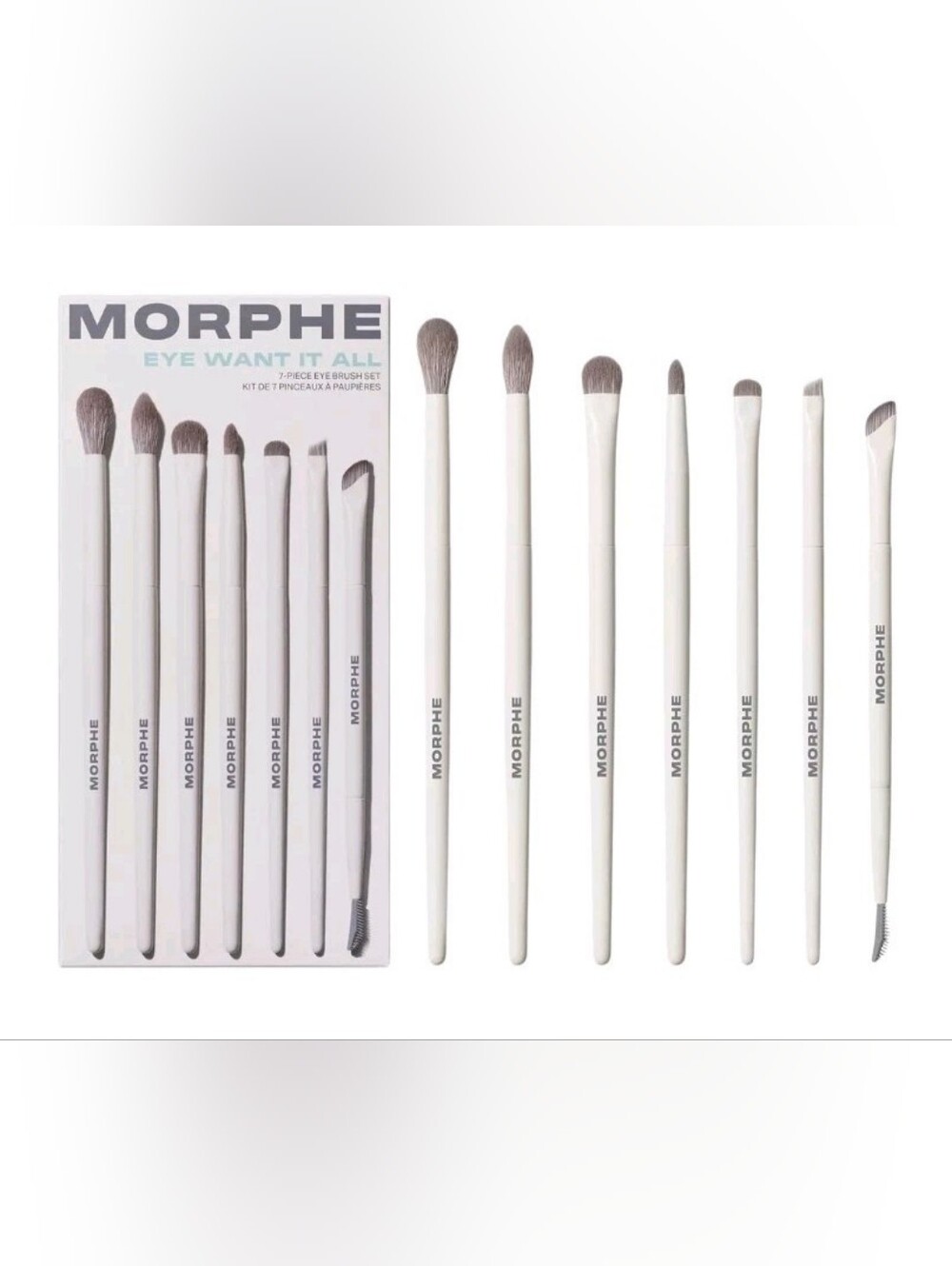 Morphe Eye Want It All 7-piece Eye Brush Set,  NEW IN BOX